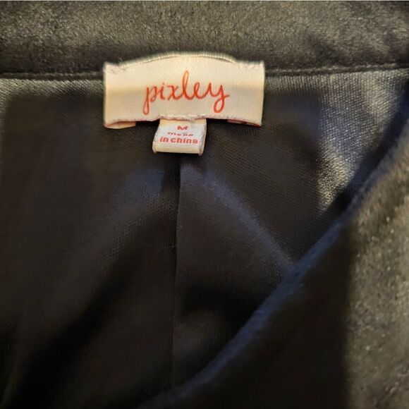 Pixley long sleeve jacket Women's medium black, / silver Pre-owned - Picture 9 of 12
